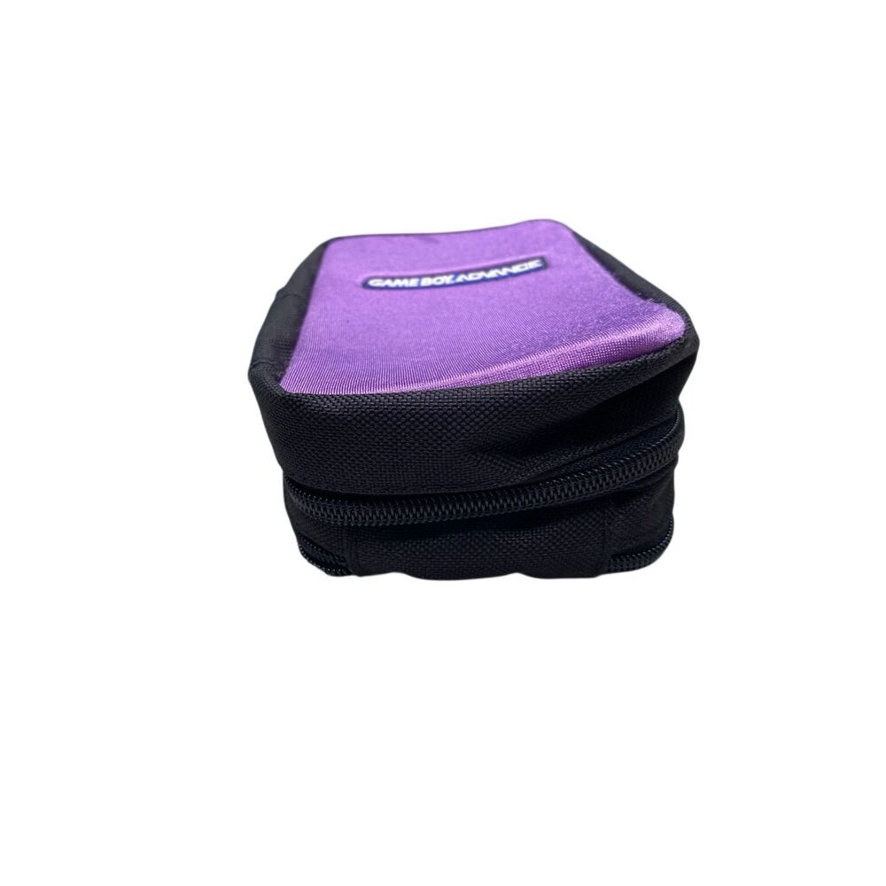 Nintendo Game Boy Advance Purple Carrying Case Travel Storage Bag Vintage Y2K - Picture 8 of 13